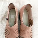 1. State  | Arnet Pink Leather Cutout Pointed Toe Ankle Booties Boots | Size 8.5 Photo 4