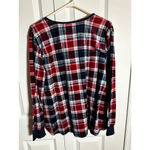 Nautica  Plaid Pajama Set XL Red Blue Photo 1