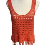 Umgee Crochet Detail Top with Fringe Photo 0