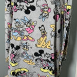 Disney  Fleece Long Sleeve Nightgown Pajamas, Minnie, Mickey, Daisy Duck, 2XL Photo 0