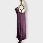 Olive + Oak Slip Dress Women's Small Purple One Shoulder Satin Knee Length NWT Photo 2