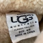 UGG  Tan Traditional Classic Fleece Lined Boots 9 9W Photo 4