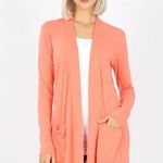 Zenana Premium 🔴Zeanna Slouchy Pocket Cardigan Photo 0