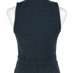 EXPRESS Black High Neck Keyhole Midi Dress with Front Slit Size 6 Photo 4