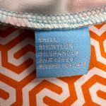 J. McLaughlin Blythe Faux Wrap Dress Leopard Greek Key Turquoise Orange Size S Photo 8