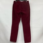 NYDJ  size 8 Aliana jegging corduroy pants Women's Burgundy lift tuck technology Photo 1