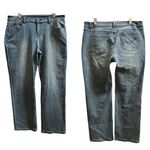 Soft Surroundings  Lycra Blend Slim Straight Jean Size 18 Petite Style 39683 Photo 9