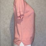 Tahari  blush peach eyelet perforated sweater Photo 3