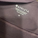 Athleta  Dark Purple Ruched Sports Bra size Medium Photo 1