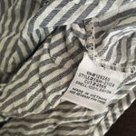 Velvet Heart  Blue and White Striped Button Down Long Sleeve Top Photo 7