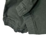 Veronica Beard Paper Bag Tedi Tapered Leg Pants Cropped High Rise Green Size 25 Photo 8