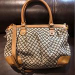 Gucci  Diamanté Sukey Canvas and Leather Rolled Top Handle Shoulder Bag Photo 4