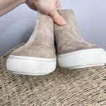 Vince Suede Leather High Top Sneakers Womens Size 6.5 Scandi Beigecore Normcore Photo 5