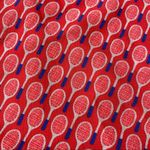 Molly Bracken  Tennis Racket Print Retro Dress NEW Photo 5