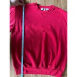 st. john's bay SJB Sport Vintage Red Crewneck Size Medium Petite Photo 3