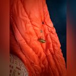 Vintage 70s Glenbrooke Mod Shiny Blue Puffer Coat Faux Fur Collar M/L Ski‎ Style Size undefined Photo 8