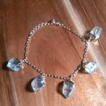 Green Quartz Goldtone Bracelet (7 to 8 Inch) Photo 2