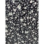 Ocean Fashion New OVS Women's Button Front Midi Shirt Dress Floral Print Peplum Hem 3/4 Sleeve Photo 11