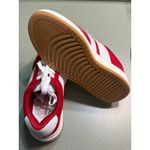 Madden Girl  Red Platform Sneakers White Stripe Lace Up Size 8.5 Photo 9