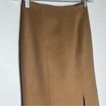 ANINE BING  Lyn Wool Midi Skirt in Camel Sz XS Photo 3