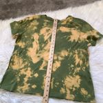 Basic Editions Relaxed Fit Size Large Cotton Green Khaki Hand Dyed Tshirt Soft Photo 1
