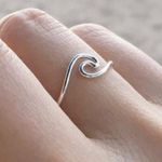 Silver Wave Ring Photo 0