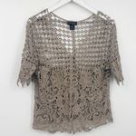 American Vintage Vintage Y2K Fairycore Sweater Cardigan Size Medium Cottagecore Boho Early 2000s Photo 0