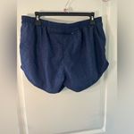 Nike Dri-FIT Dark Navy Blue Artic Print Running Active Wear Shorts Sz Large Photo 1