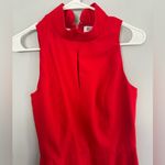 Bill Blass  elegant midi red dress size 6 Photo 2