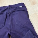 MOTHER the weekender Jeans in blackberry cordial Flare Purple Size 25 Photo 7