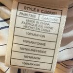 Cupcakes and Cashmere NWT  Cream Striped Column Dress Photo 6