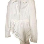 Self Portrait Self-Portrait Cotton Poplin Peplum Top Photo 0