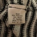 Chenault striped V Neck Beachy Sweater White Photo 3