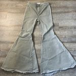 Free People Just Float On Olive Flare Jeans Size 26 Photo 0