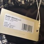 Ramy Brook  Belted Tweed Mini Skirt Black Combo NWT 10 Photo 6