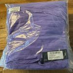 Pretty Little Thing PURPLE TEXTURED STRAPPY ONE SHOULDER WRAP MIDI DRESS Photo 5