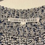 Veronica Beard Ryce Sweater Size XS Blue Cotton Confetti Spring Crewneck Photo 2
