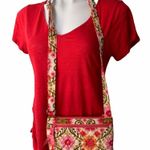 Vera Bradley Pink Mod Flower Power Crossbody Photo 2