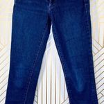 Tory Burch Cropped Skinny Jeans in Medium Wash Photo 0