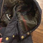 Barbour  Navy Blue Millfire Diamond Quilted Jacket Size 10 MSRP 265.00 Photo 5
