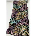Love j Floral Print Strapless Bodycon Dress Ruched Mini Party Club Colorful Med Photo 2