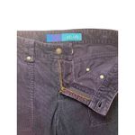 Delia's VTG Women's Navy Corduroy Flare Jeans Size 7/8 32in Inseam Photo 6