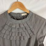 Anthropologie Anthro Tulle Ruffle Neck Tiered Bottom Dress Size medium Photo 1