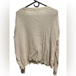 moon&madison MOON AND MADISON TAN AND GREEN SKULL OVERSIZED SWEATER Photo 2