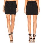 Lovers + Friends  Elijah Black Denim Mini Skirt Photo 1
