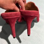 Calvin Klein Grecia suede mules heel shoes Size 7.5 B39 Photo 6