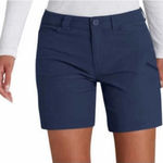 Eddie Bauer  Rainier shorts women rip stop size 16 Navy NEW Photo 0