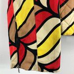 Totem Zip Up Abstract Print Jacket Photo 3