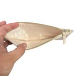 Ted Baker  London Pale Beige Zip Pouch Clutch‎ Bag Go On Treat Yourself Photo 4