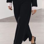 ZARA High Waist Marine Jeans Photo 7